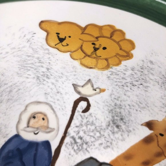 Noah's Ark Creatively Yours Karen DeAlwis Handpainted Bowl Cereal Bowl - Picture 6 of 10